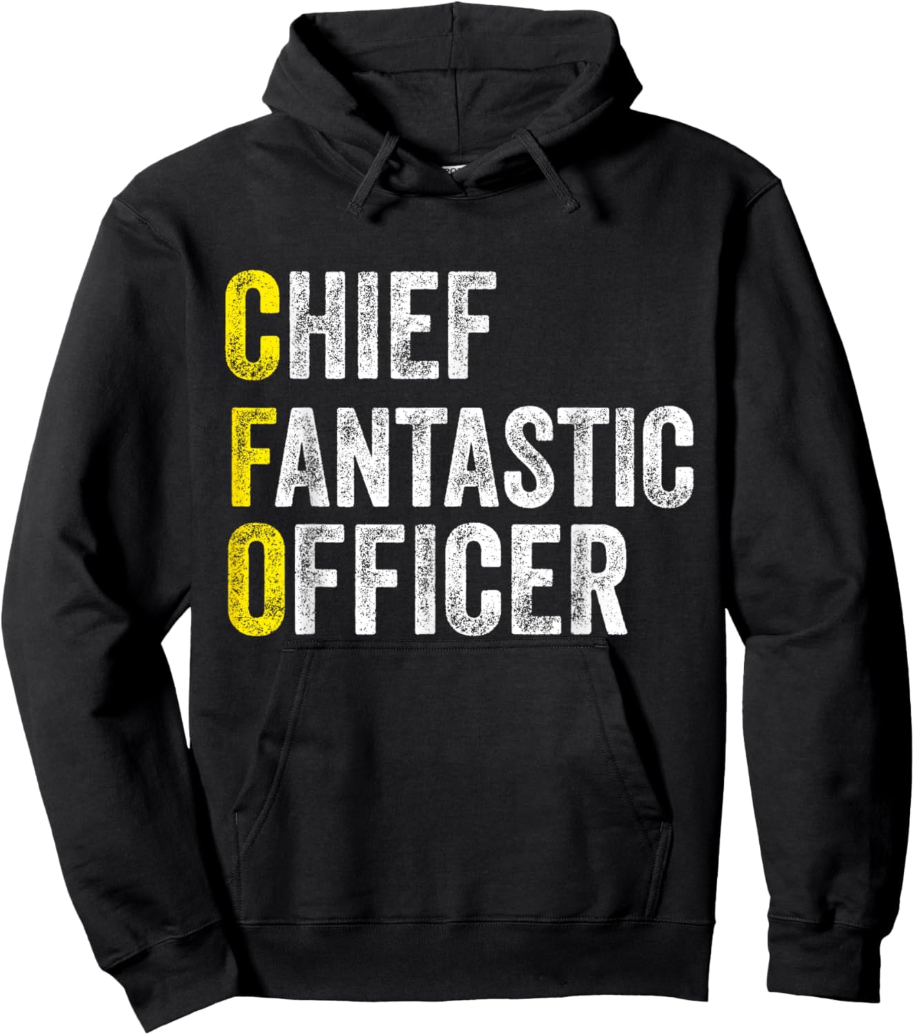 Chief Fantastic Officer - Chief Financial Officer Funny CFO Hoodie - Hoodie | Black