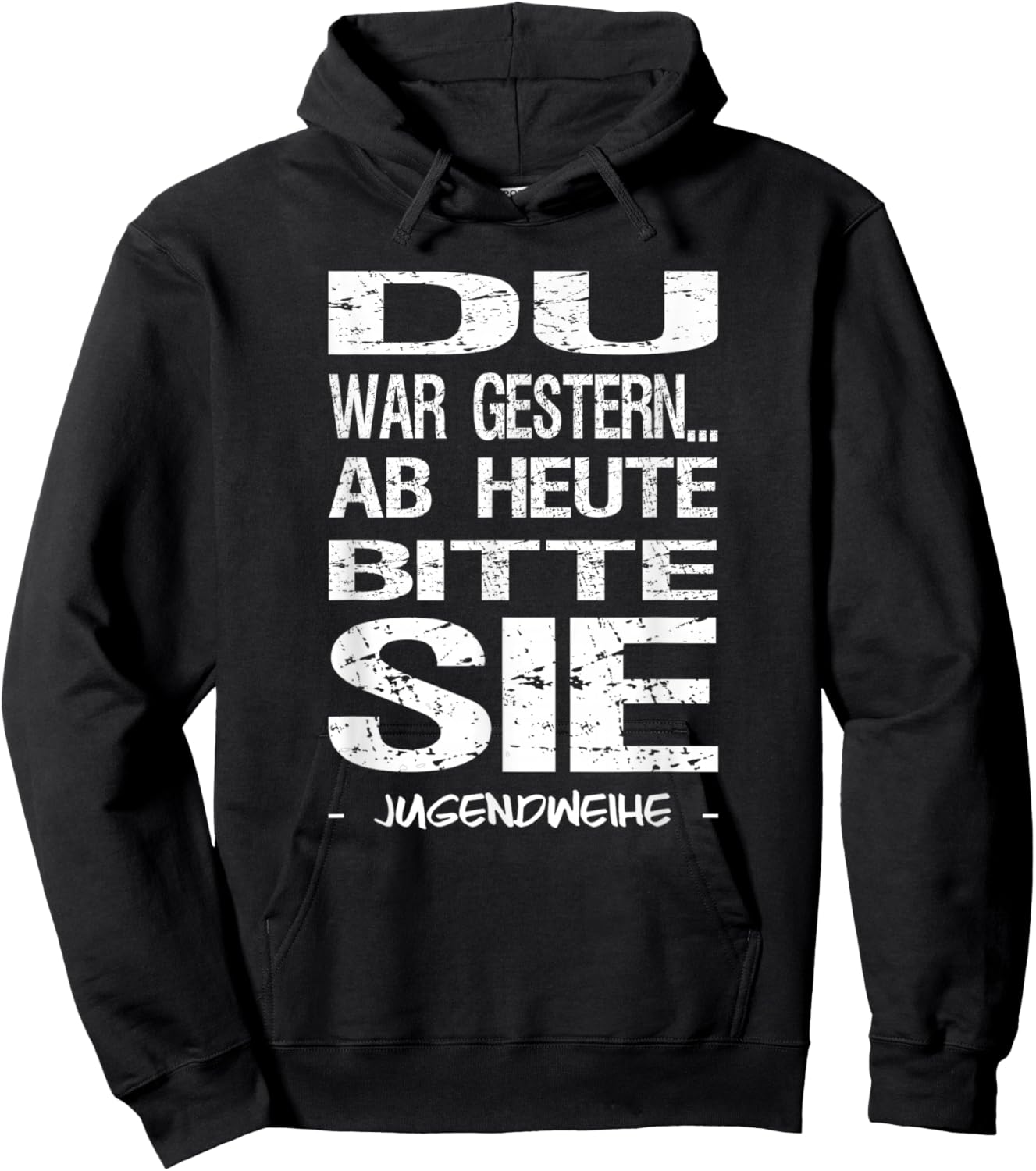 Jugendweihe 2026 Gästebuch Mädchen Jungen Hoodie - Hoodie | Black