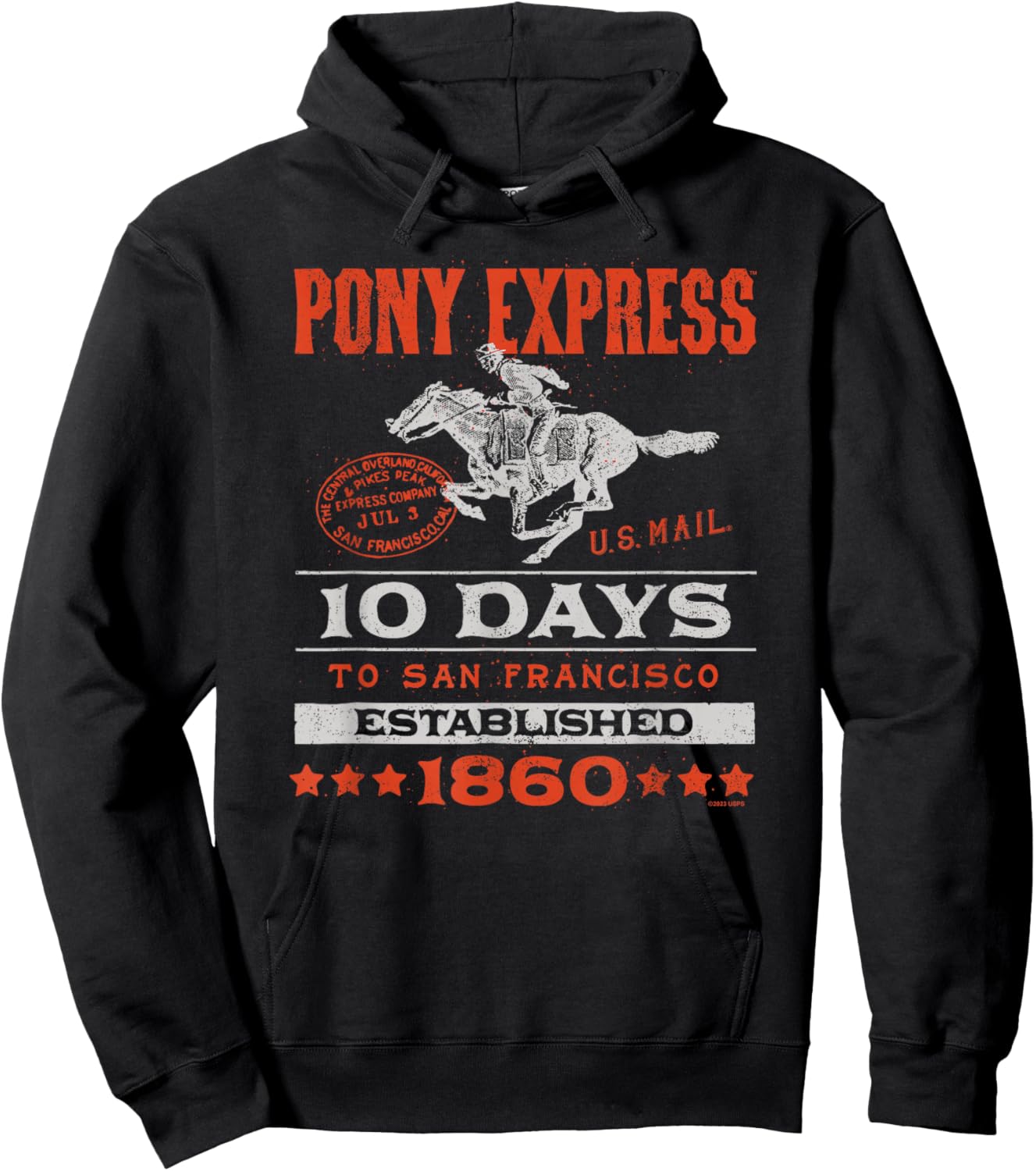 USPS - USPS 10 Days Hoodie - Hoodie | Black