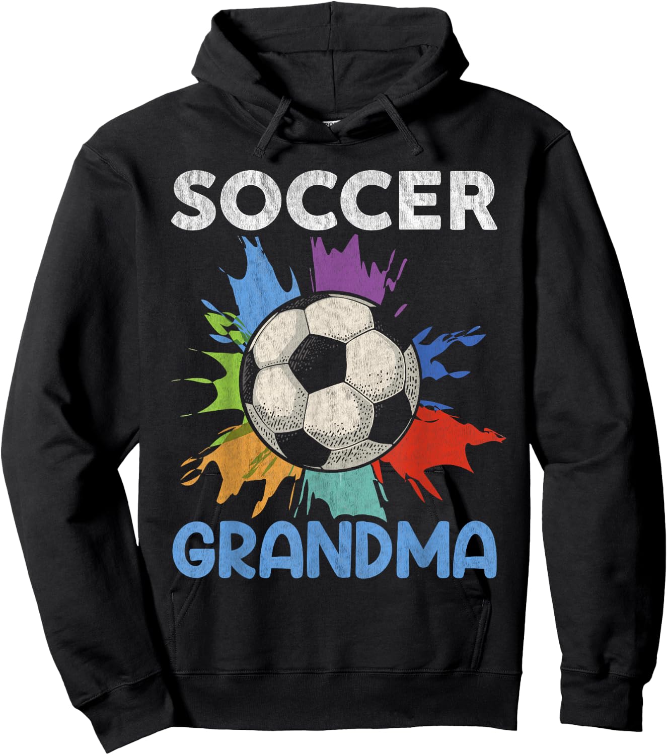 Soccer Grandma Hoodie - Hoodie | Black