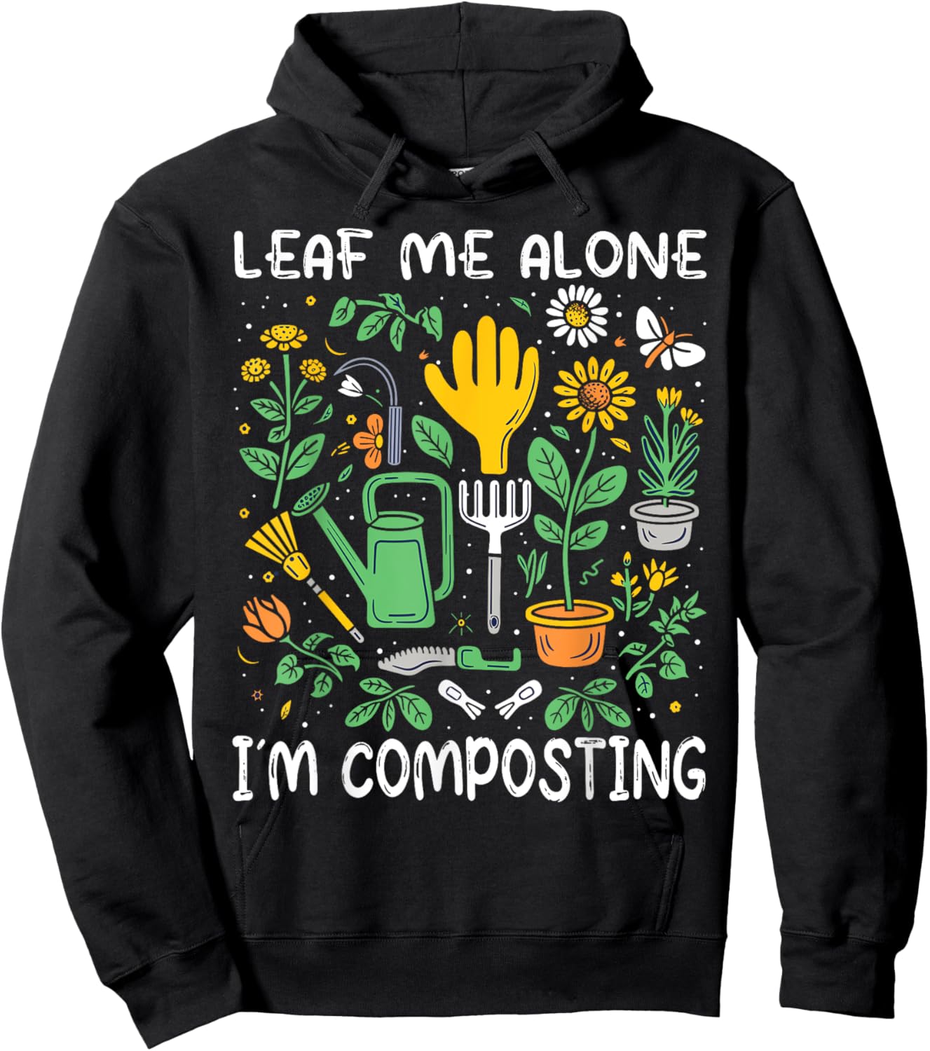Organic Farmer Permaculture Garden Food Forest Permaculture Hoodie - Hoodie | Black