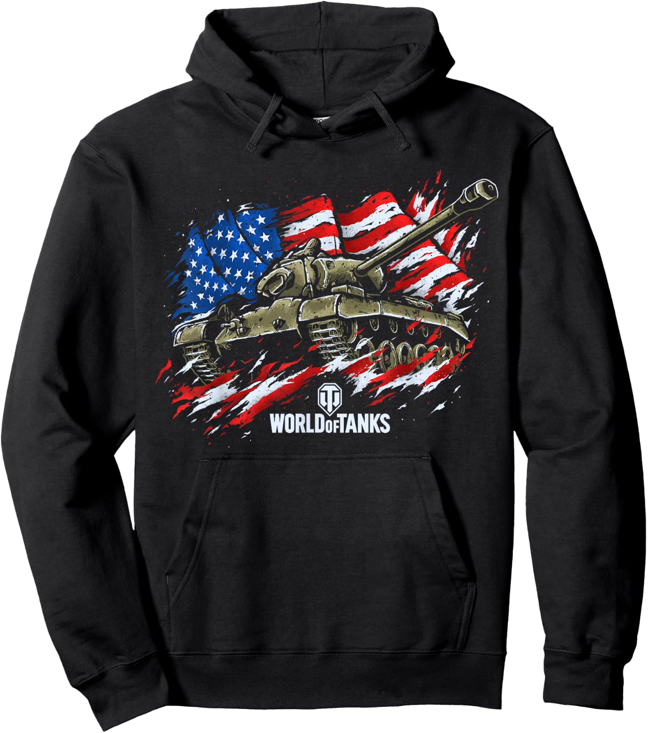 World of Tanks Veterans Day Collection (T26E3 Eagle 7) Hoodie - Hoodie | Black