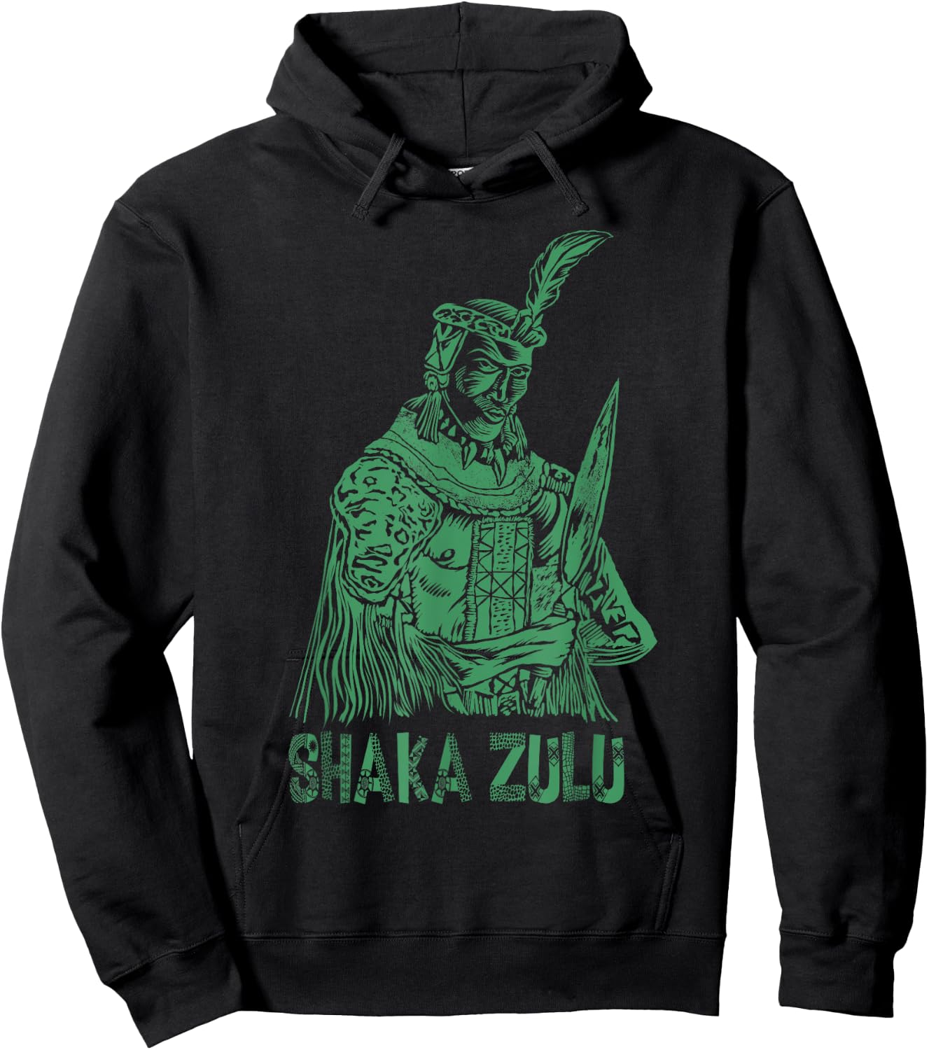 Cool Shaka Zulu African King Pride Funny Gift Women Hoodie - Hoodie | Black