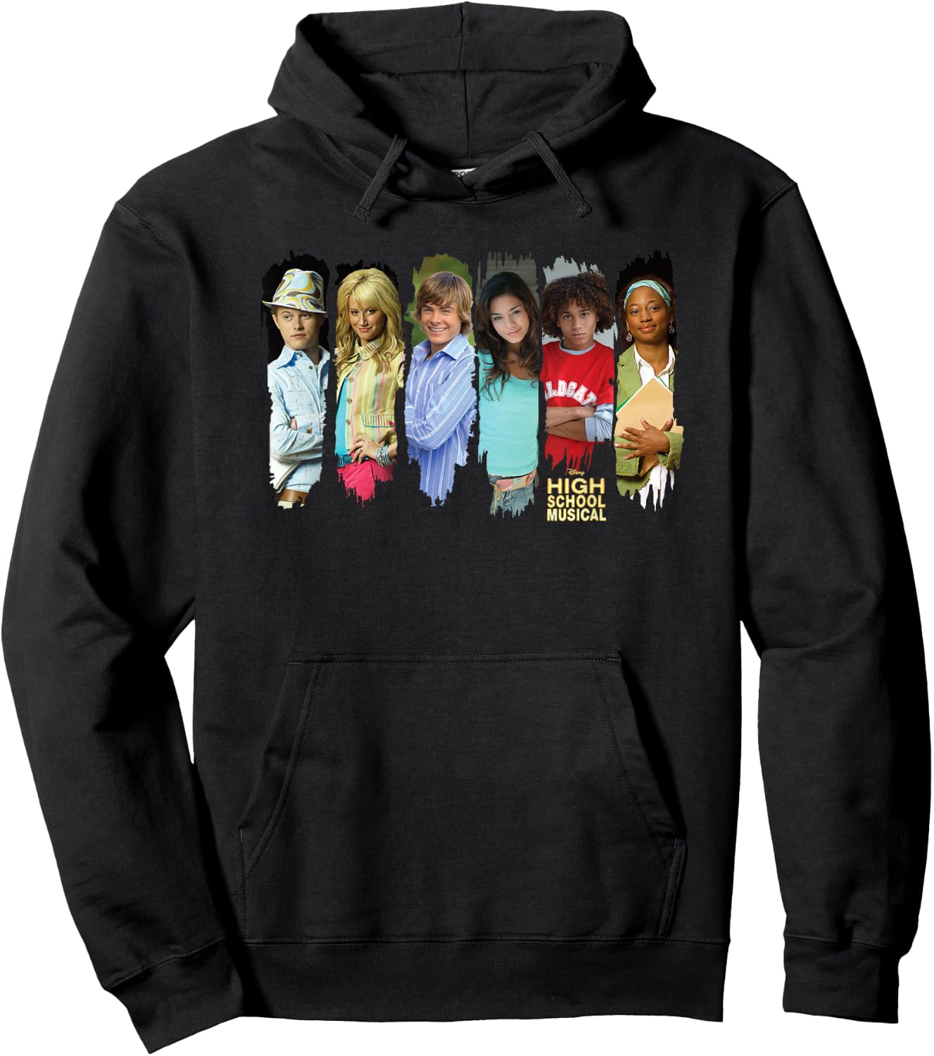 Disney Channel High School Musical Characters Hoodie - Hoodie | Black