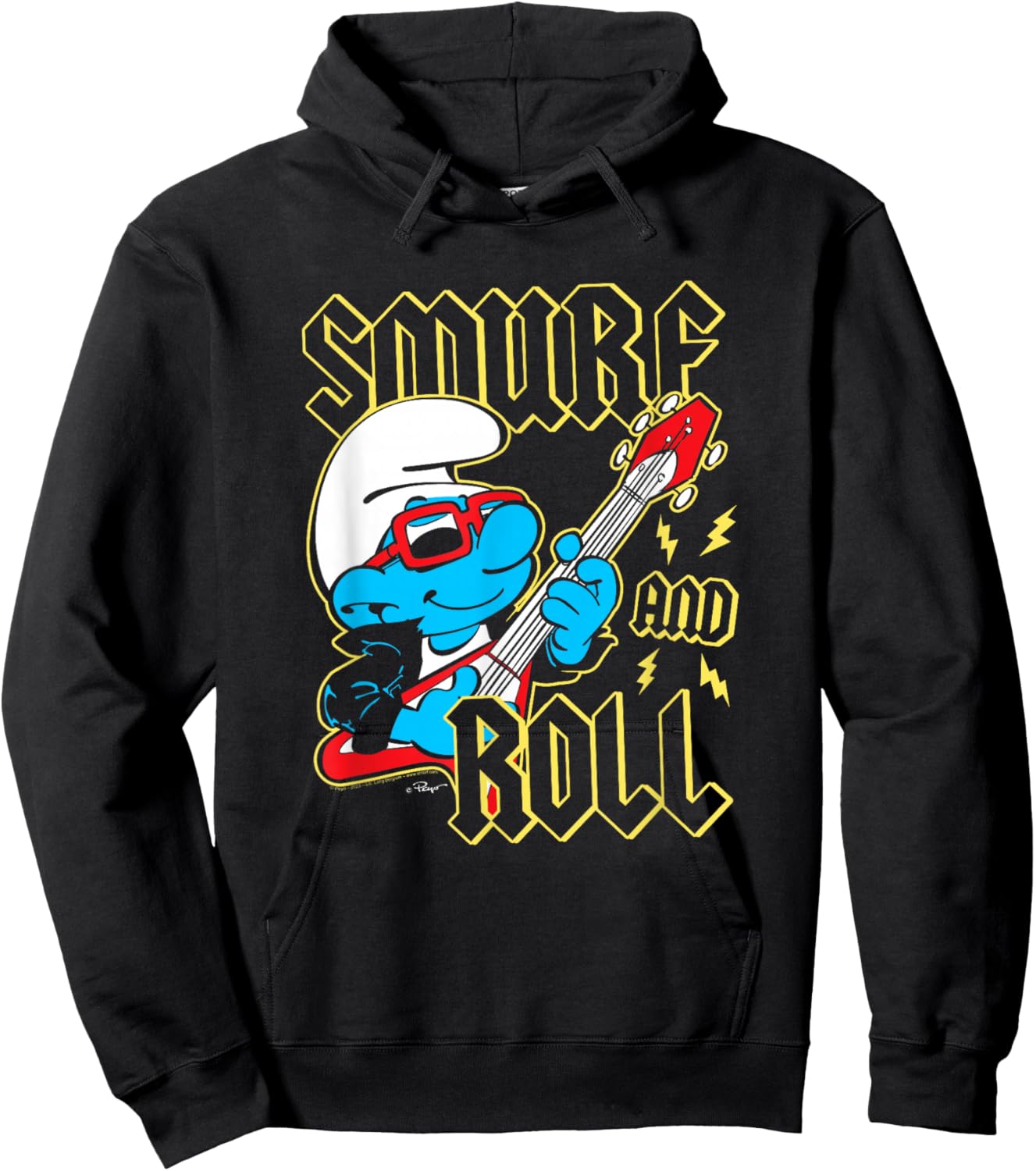 The Smurfs Smurf and Roll Hoodie - Hoodie | Black