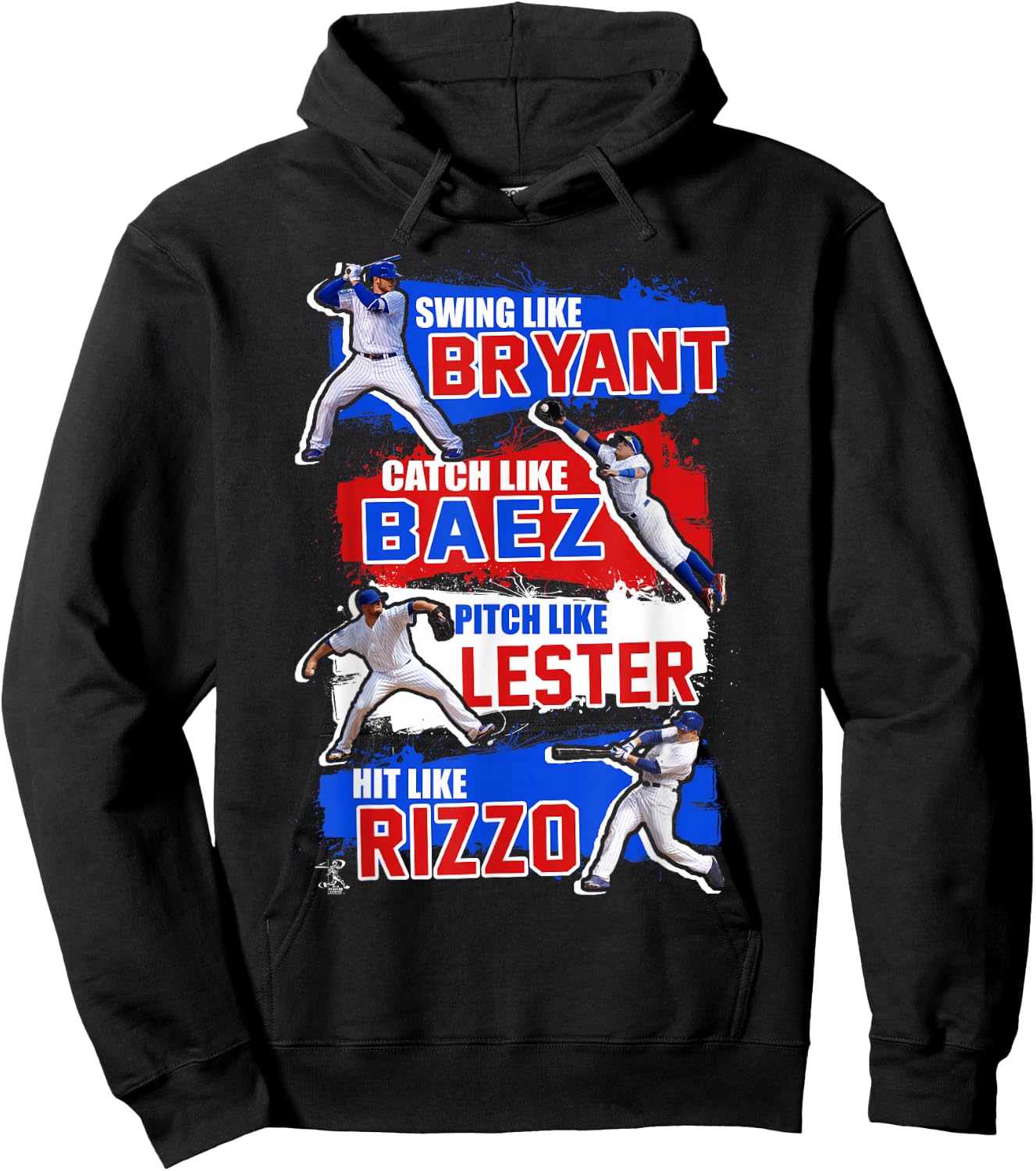 Kris Bryant Swing, Catch, Pitch, And Hit Like The Hoodie - Hoodie | Black