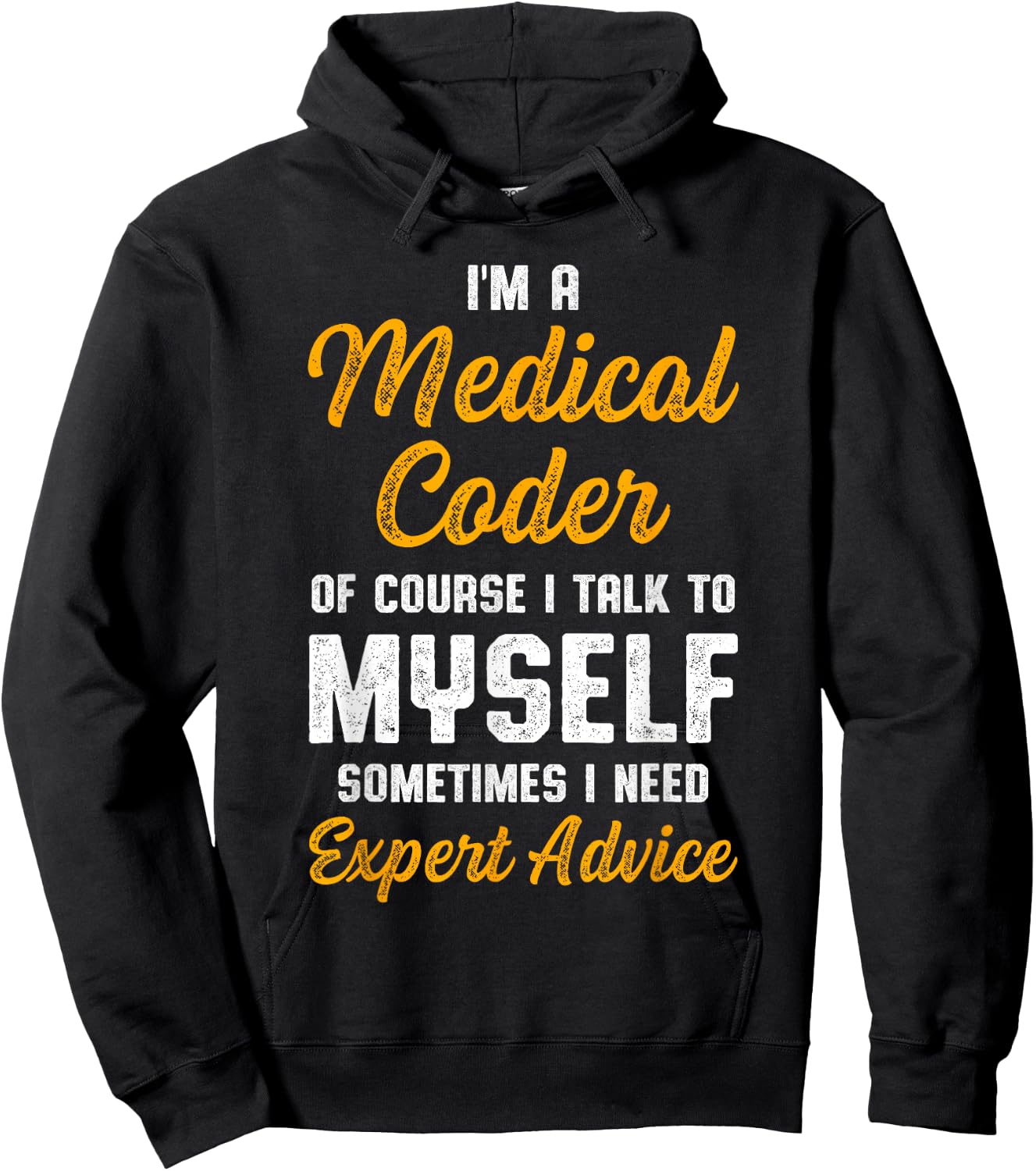 Medical Coder Biller Coding Hoodie - Hoodie | Black
