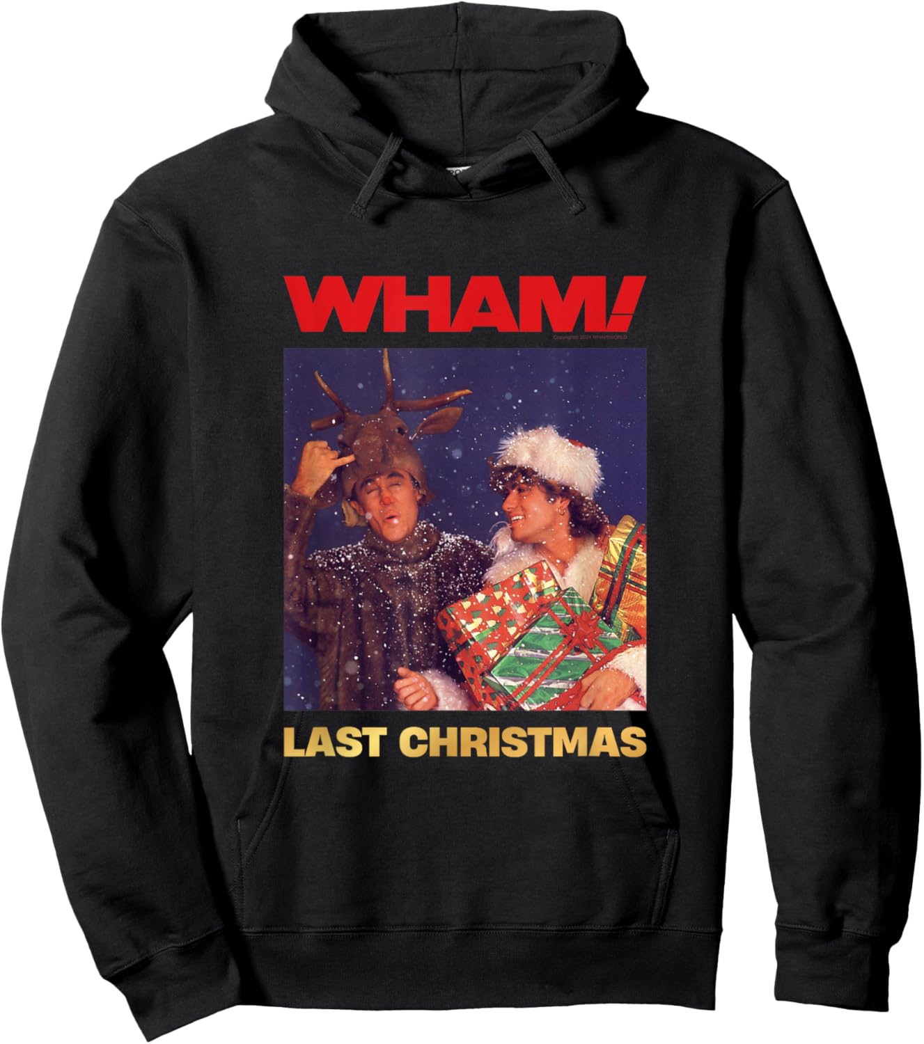 Wham! Amazon Exclusive Last Christmas Hoodie - Hoodie | Black