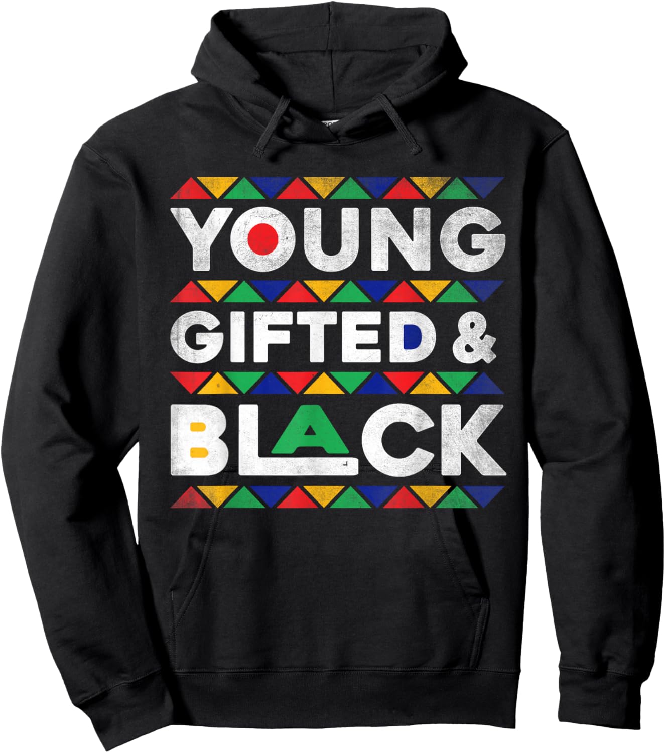Young Gifted And Black African Pride Black History Boy Girls Hoodie - Hoodie | Black