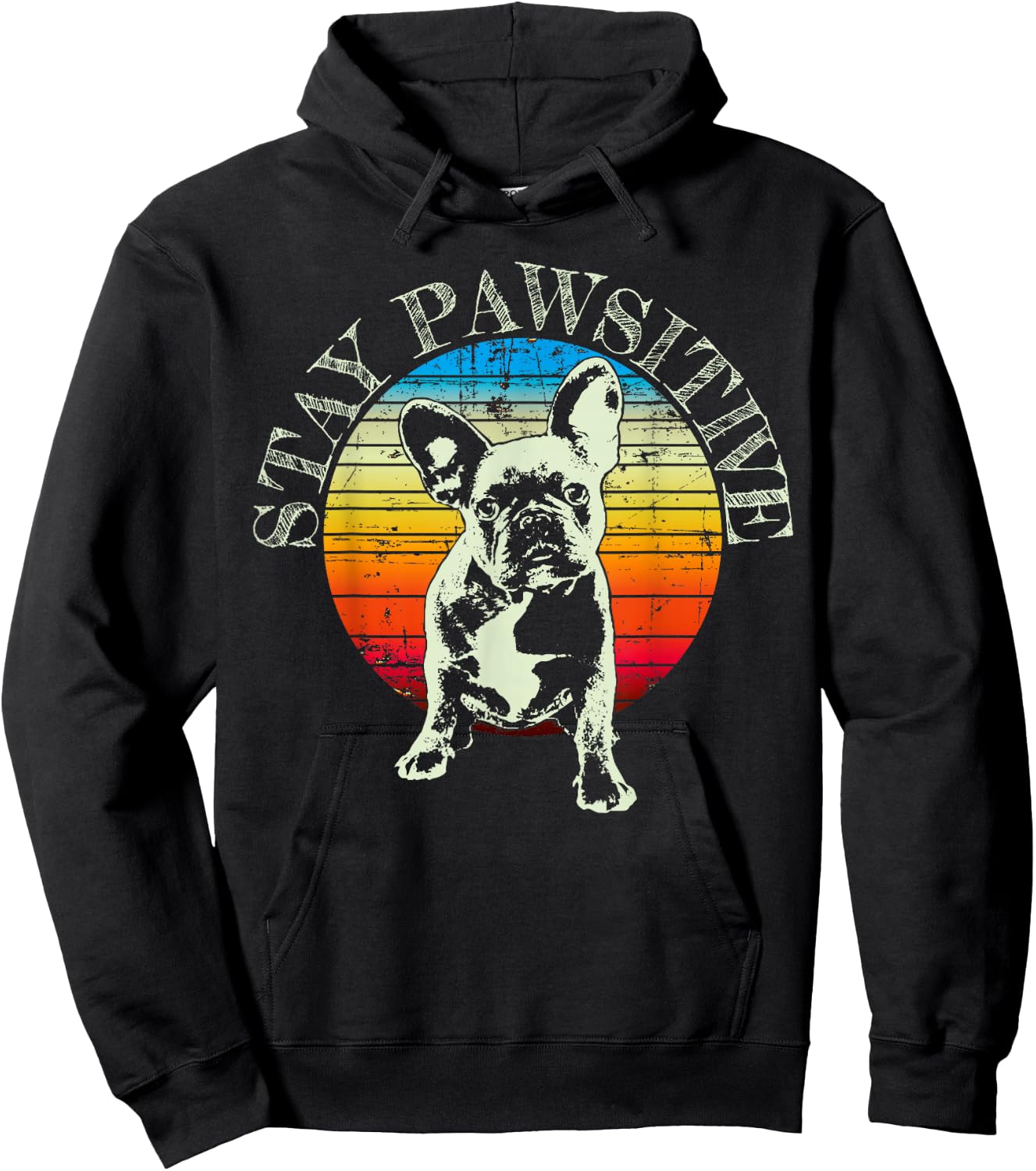 French Bulldog Frenchie Dog Hoodie - Hoodie | Black