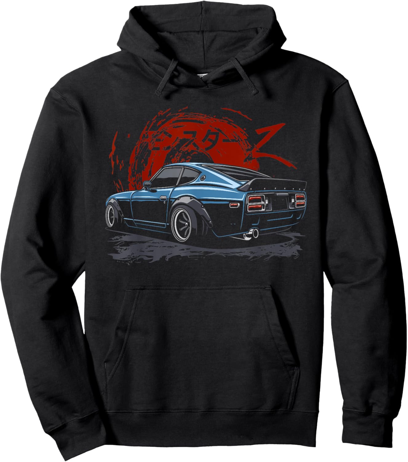 280z S30 Sports Car Hoodie - Hoodie | Black