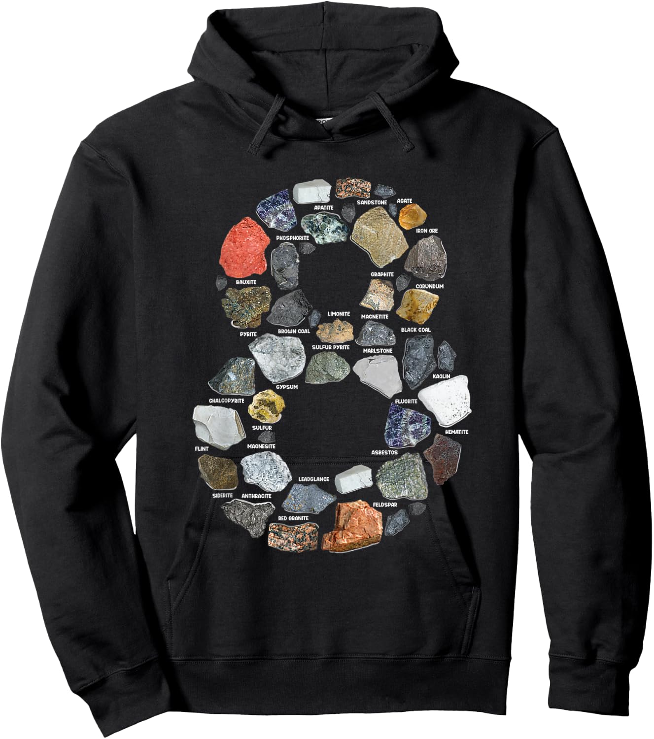 Geology 8 years Old Rock Collecting 8th Birthday Hoodie - Hoodie | Black