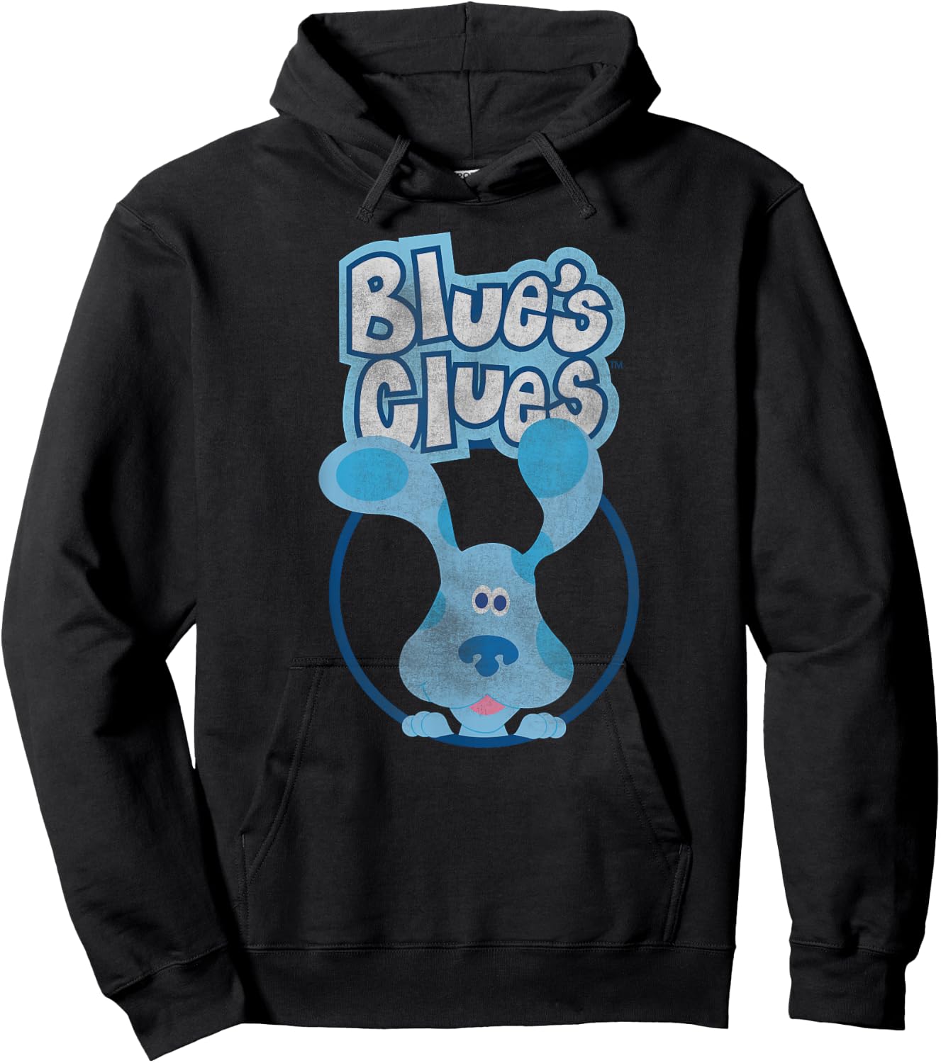 Blues Clues in A Circle Hoodie - Hoodie | Black