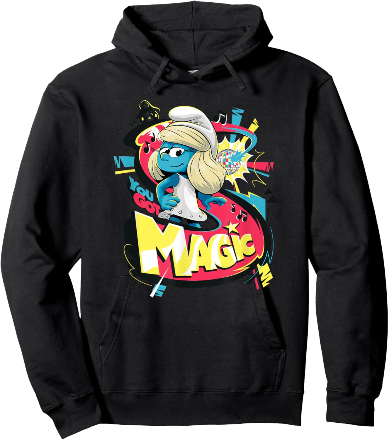 The Smurfs Movie Smurfette You Got Magic Hoodie - Hoodie | Black
