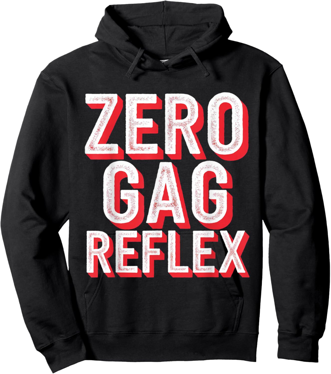Zero Gag Reflex, Meme Funny Bachelorette Party Hoodie - Hoodie | Black
