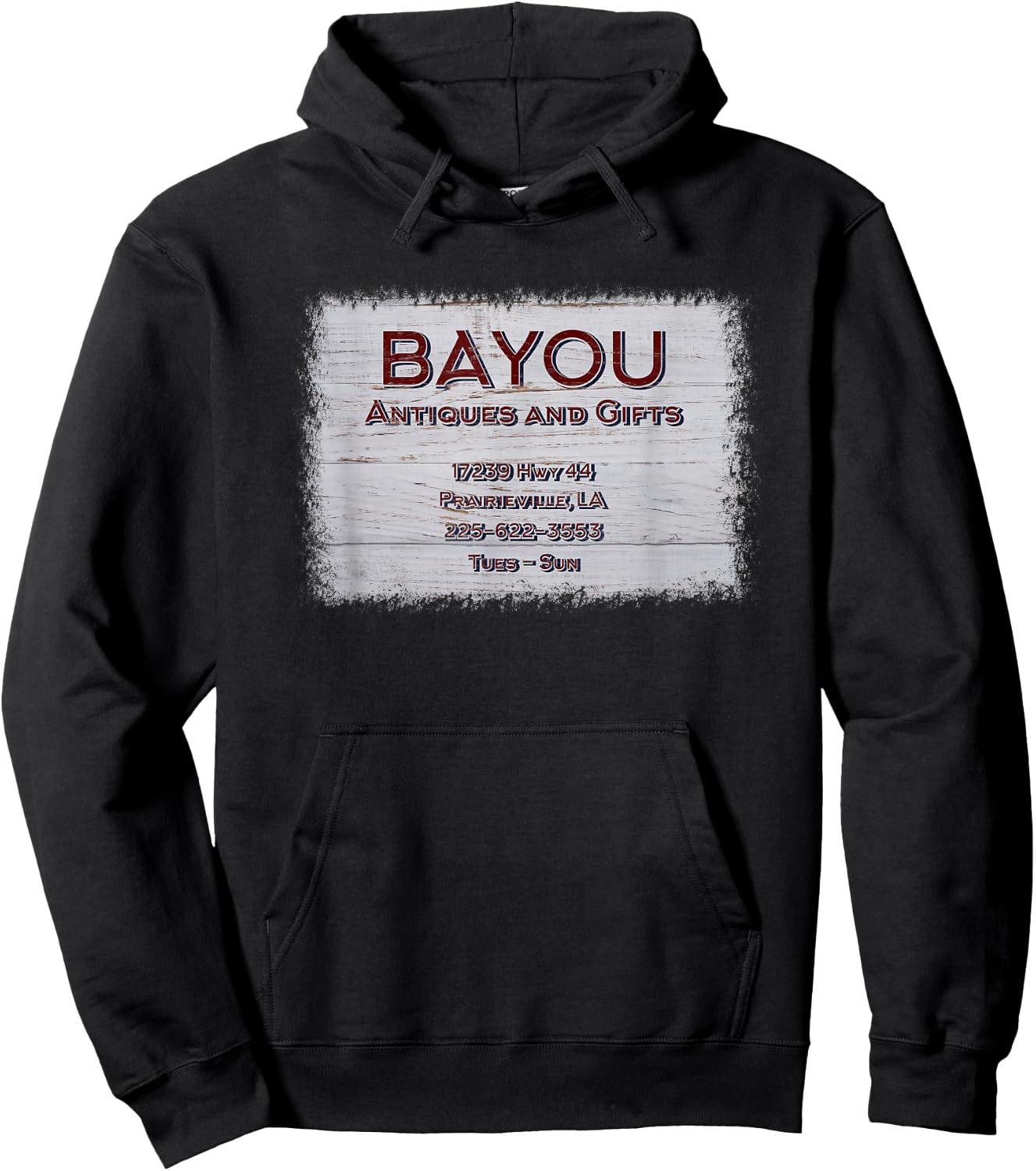 Bayou Antiques and Gifts T-S2 Hoodie - Hoodie | Black