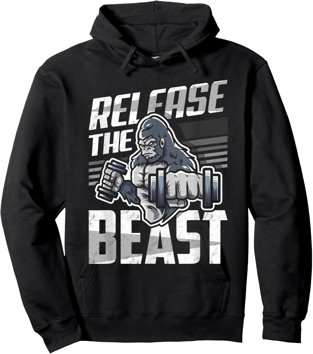 Release The Beast - Bodybuilder Sport Bodybuilding Gift Hoodie - Hoodie | Black