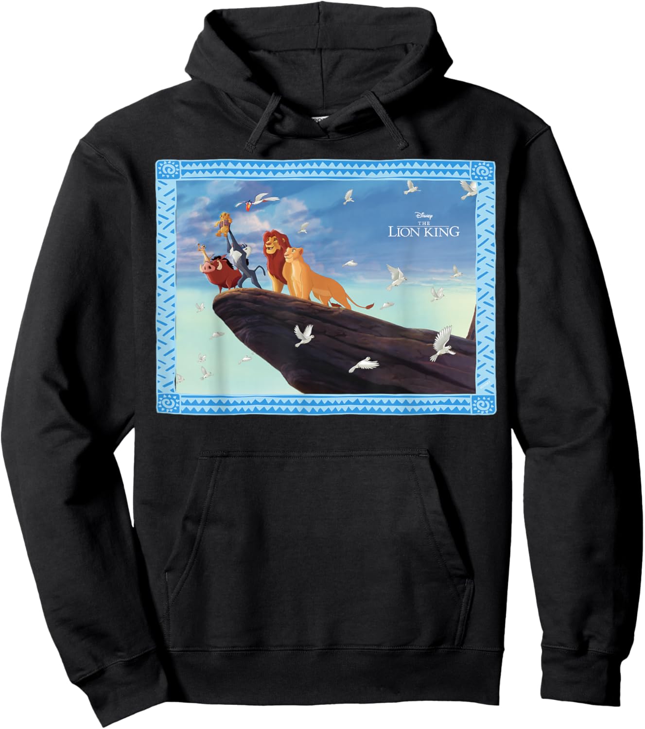 Disney The Lion King 30th Anniversary Pride Rock Finale Hoodie - Hoodie | Black