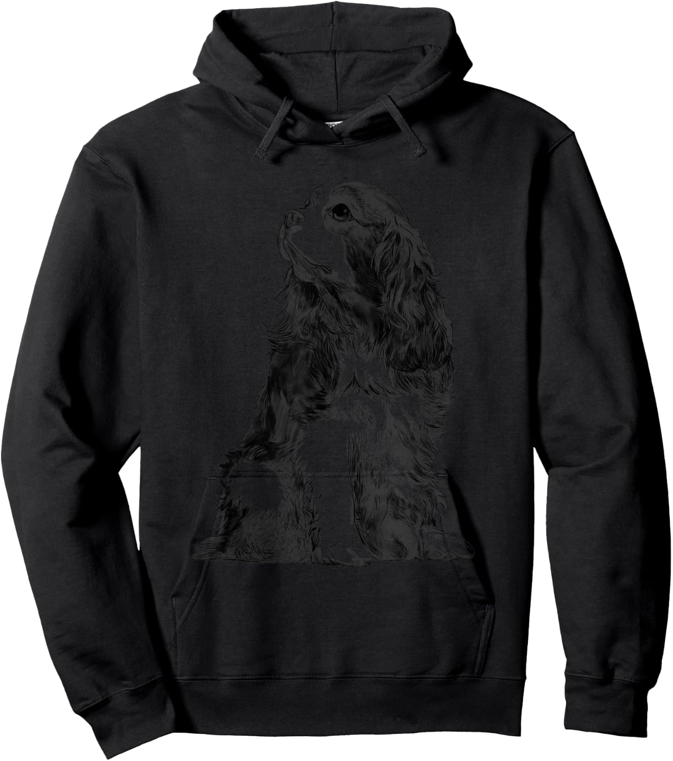 Dog Cavalier King Charles Spaniel Hoodie - Hoodie | Black