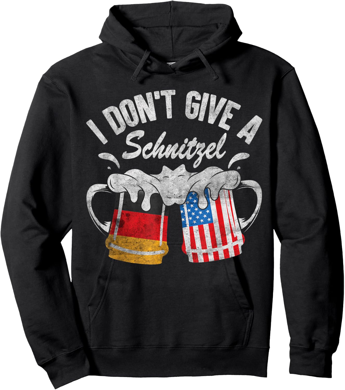 I Don't Give A Schnitzel Hoodie - Hoodie | Black