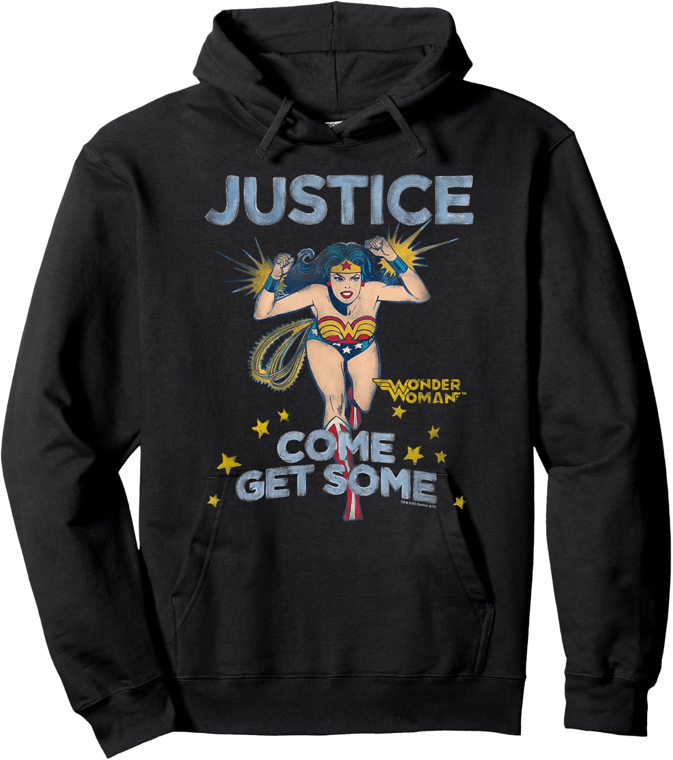 Wonder Woman Get Some T Shirt Hoodie - Hoodie | Black