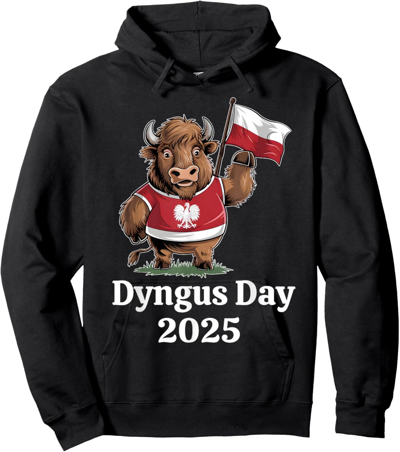 Dyngus Day 2025 in Buffalo New York Polish American Hoodie - Hoodie | Black