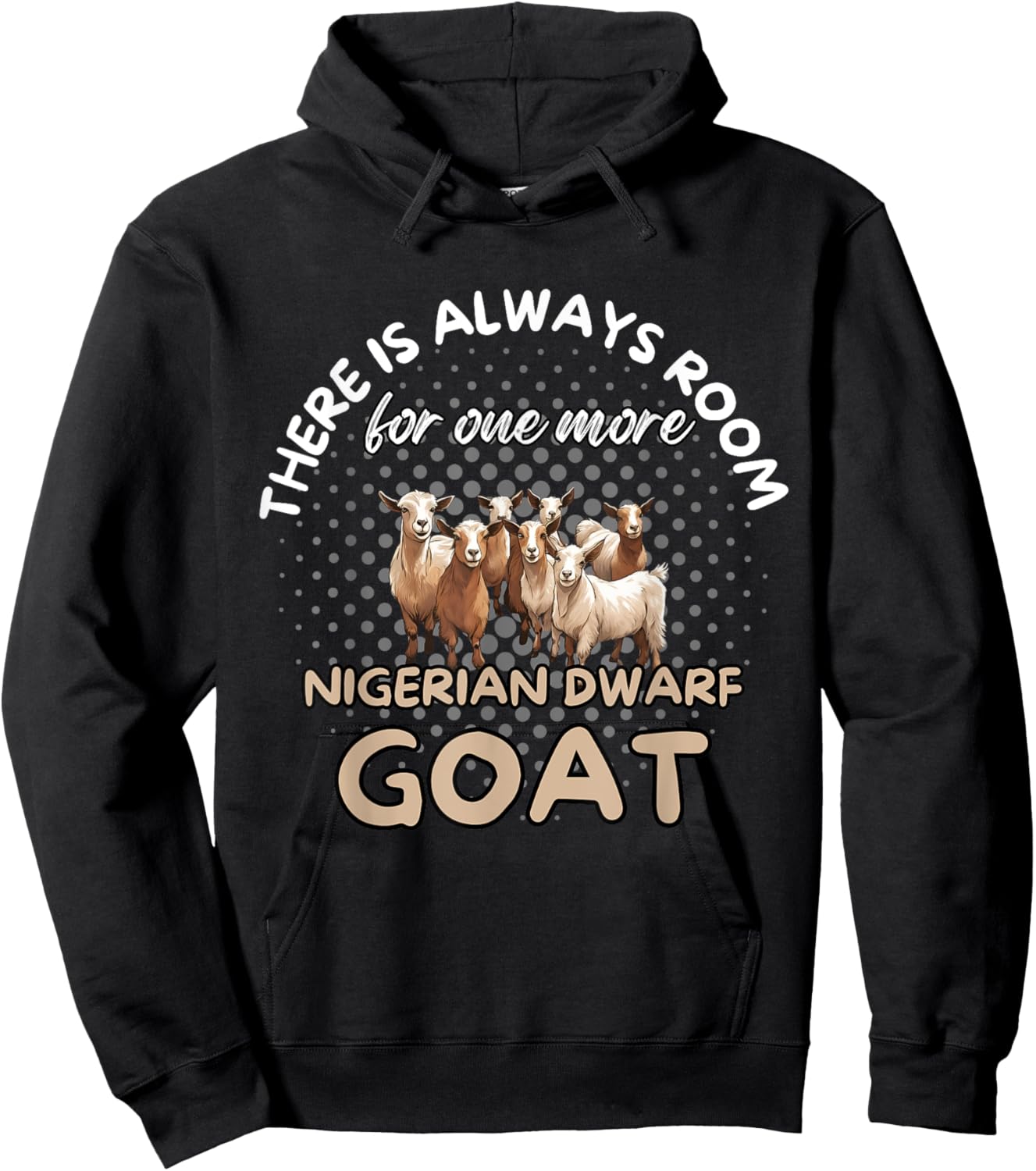 Nigerian Dwarf Goat Owner Nigerian Dwarf Goats Hoodie - Hoodie | Black