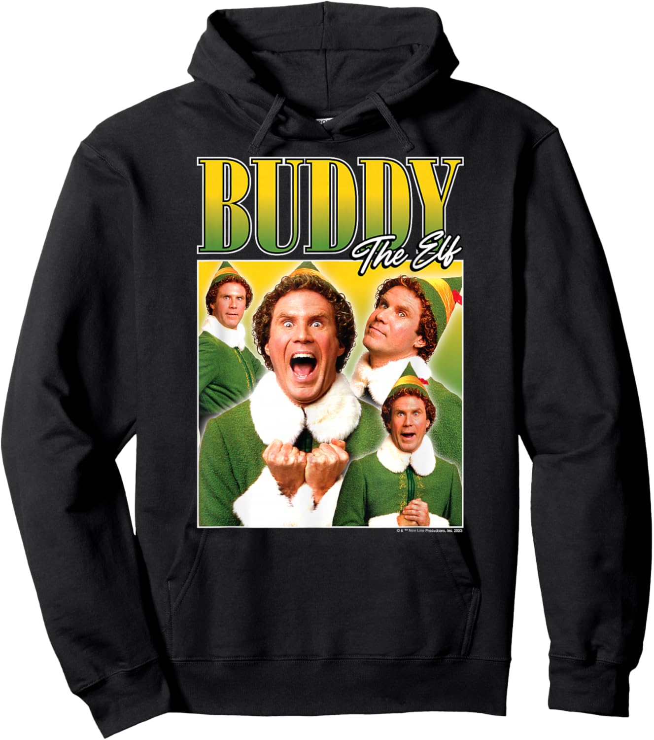 Elf - Buddy The Elf Hoodie - Hoodie | Black