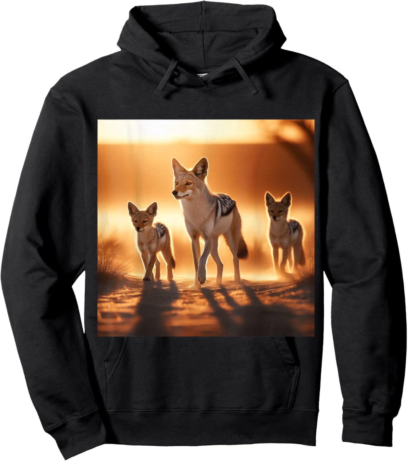 Really Like Jackals Jackal Hoodie - Hoodie | Black