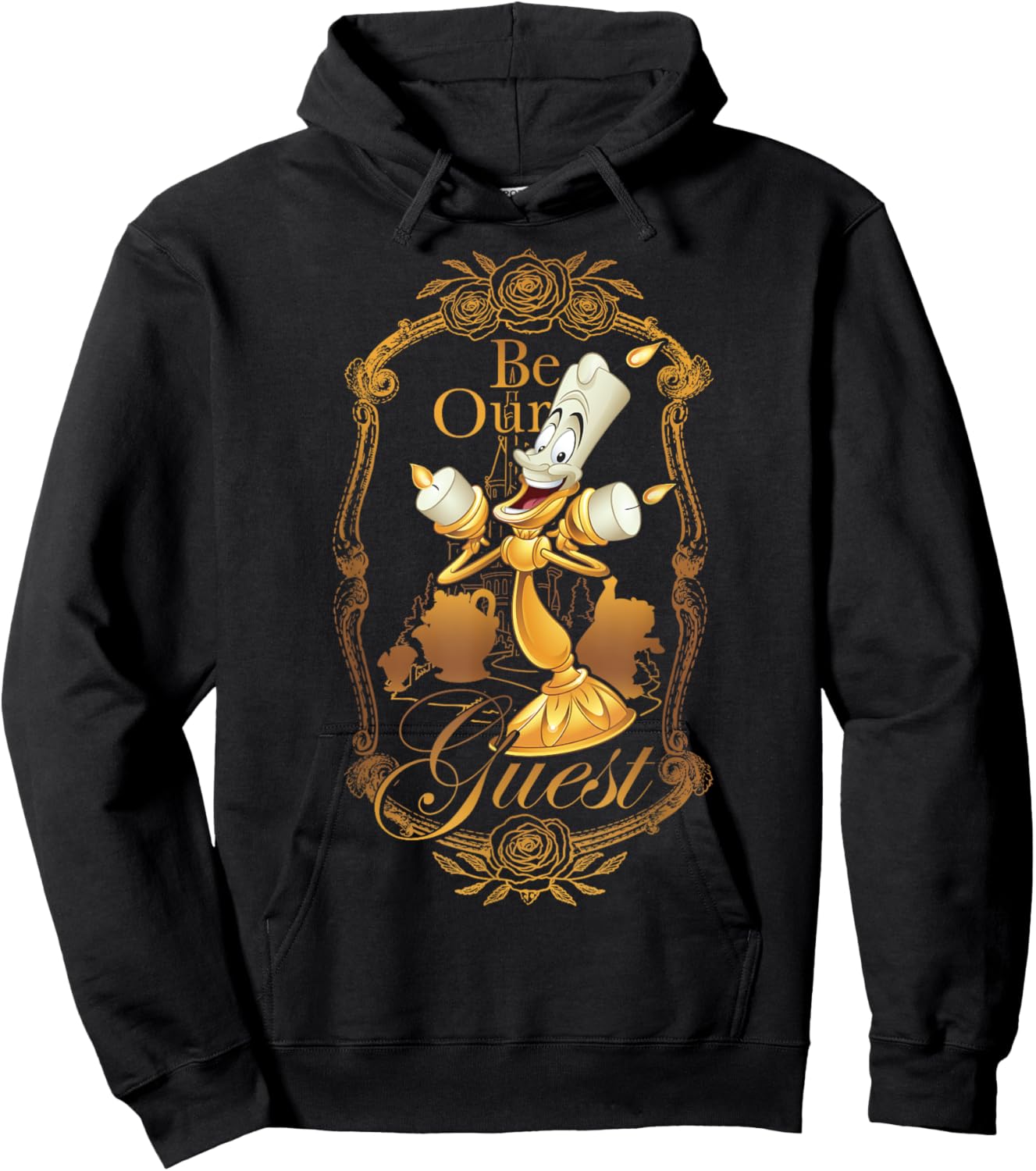 Disney Die Schöne und das Biest Seien Sie unser Gast Hoodie - Hoodie | Black