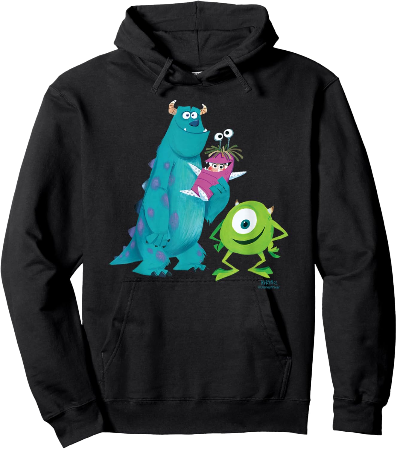 Disney & Pixar’s Monsters, Inc. Sulley Mike Boo Concept Art Hoodie - Hoodie | Black