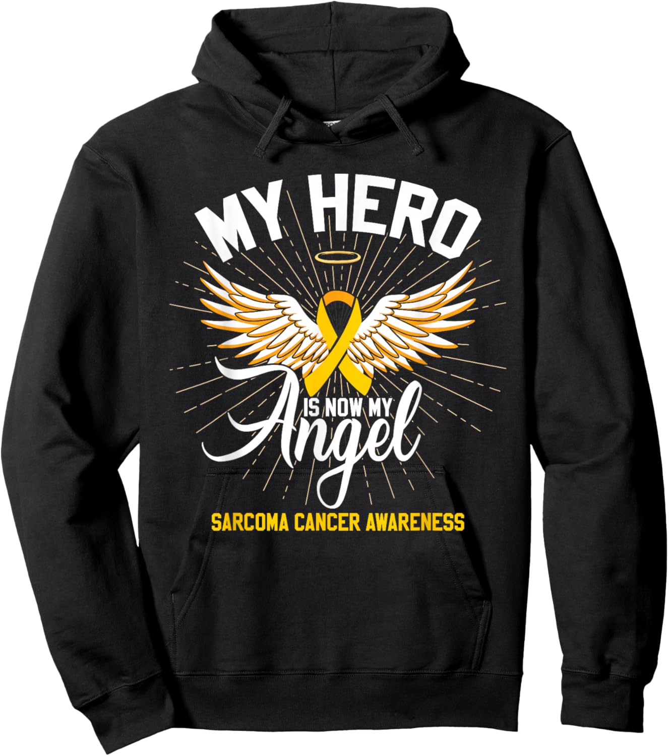 Sarcoma Awareness Hoodie - Hoodie | Black