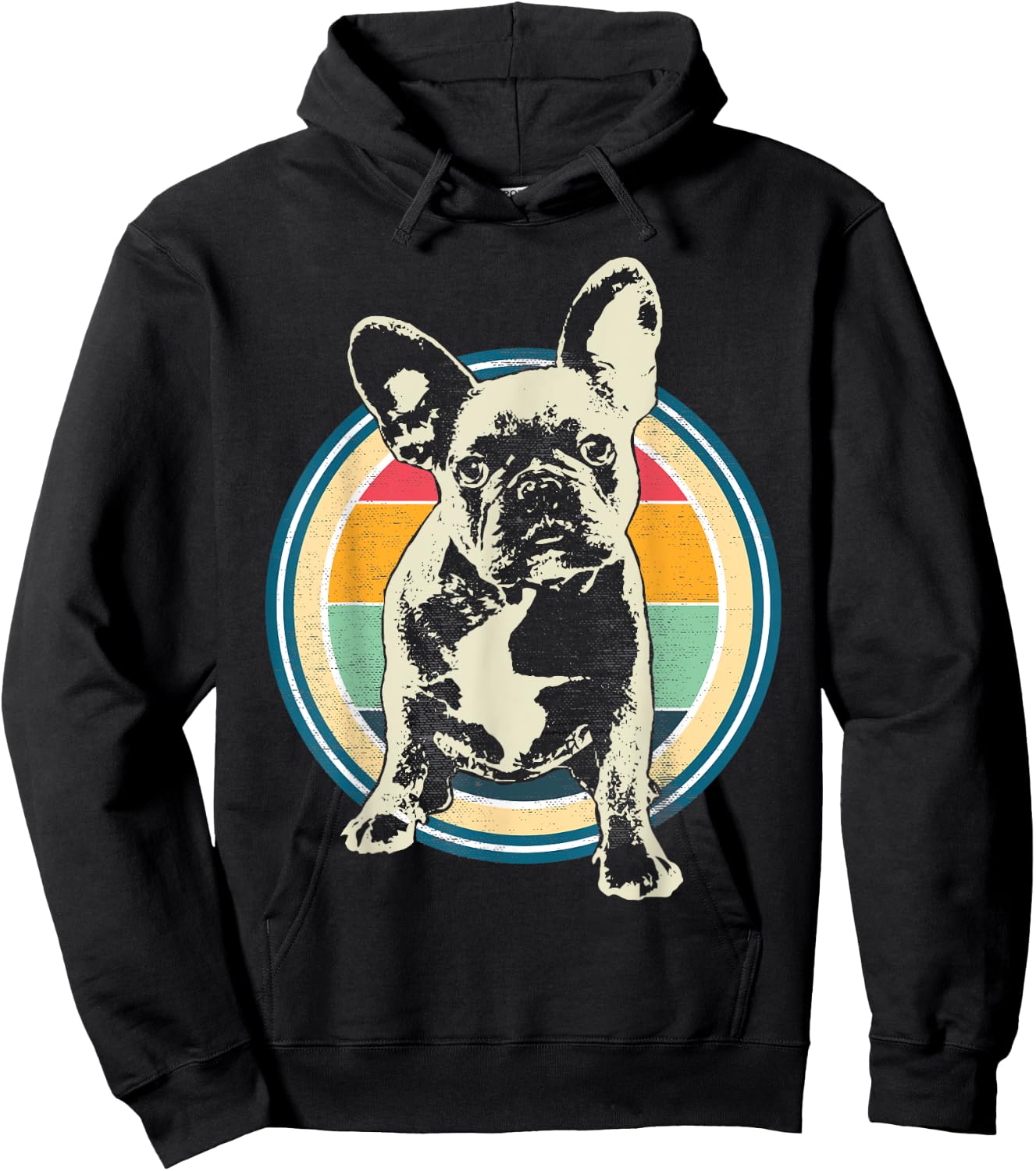 French Bulldog Frenchie Dog Women Kids Hoodie - Hoodie | Black