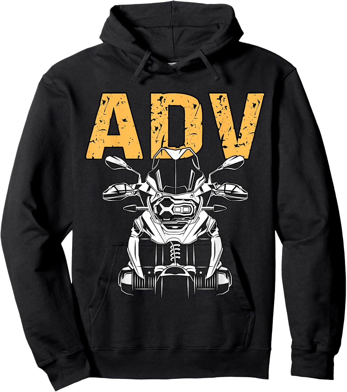 Adventure Rider Motorcycle Biker OffRoad Mountain Travel GS Hoodie - Hoodie | Black