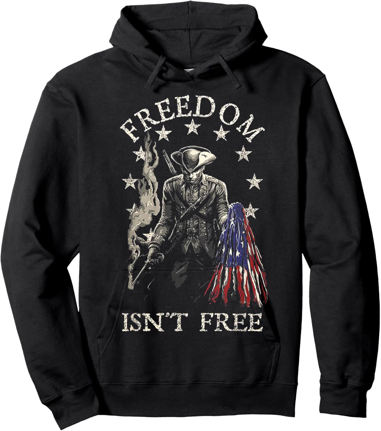 Freedom Isn't Free Hoodie - Hoodie | Black