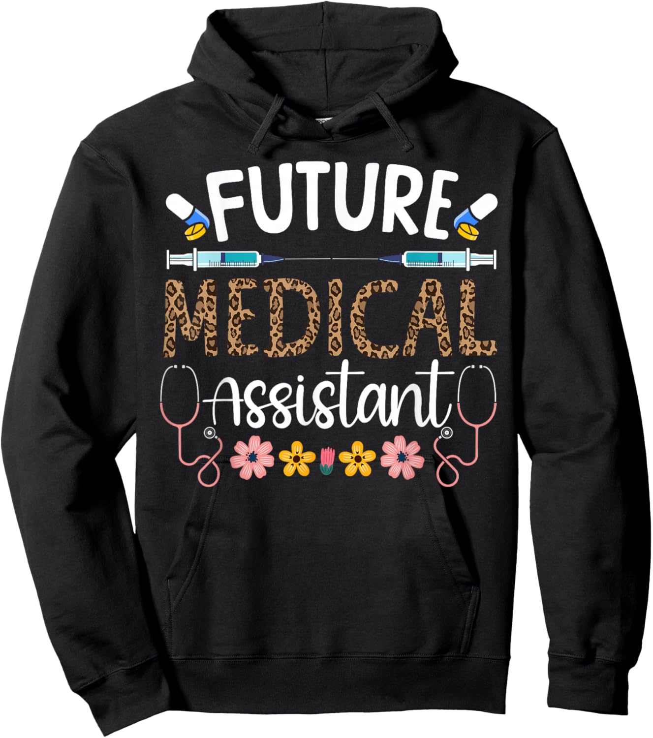 Certified Medical Assistant Future in Training CMA Future Hoodie - Hoodie | Black