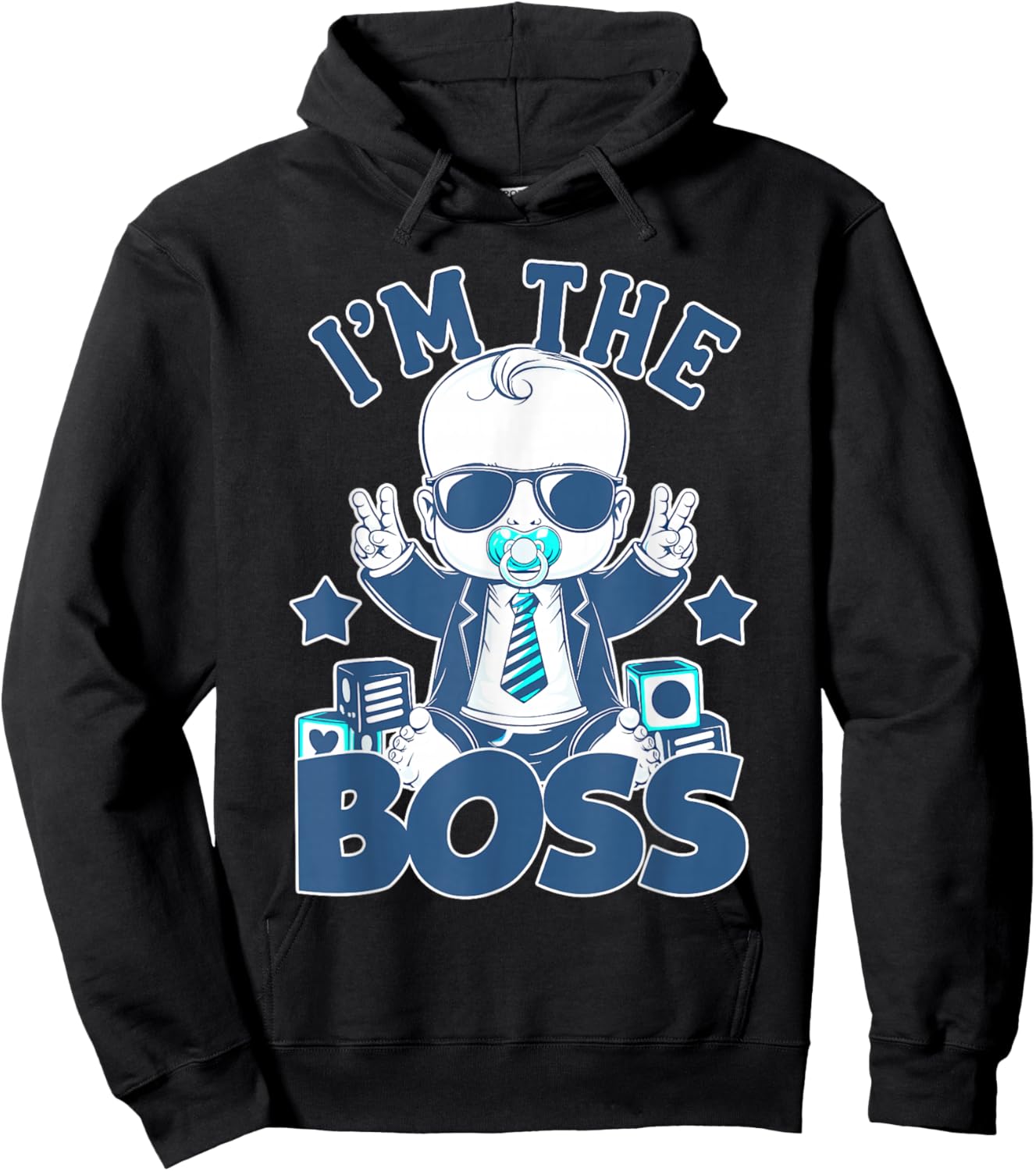 Baby Boss: I'm The Boss - Just Like a Boss for Kids! Hoodie - Hoodie | Black