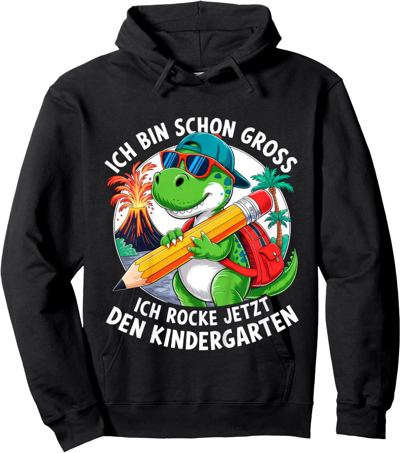 Kindergartenkind 2026 Kita Start Anfang Kindergarten Jungs Hoodie - Hoodie | Black