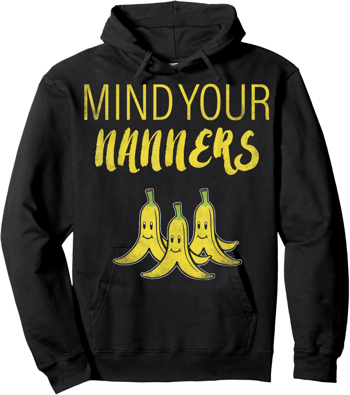 Mario Kart Mind Your Nanners Hoodie - Hoodie | Black