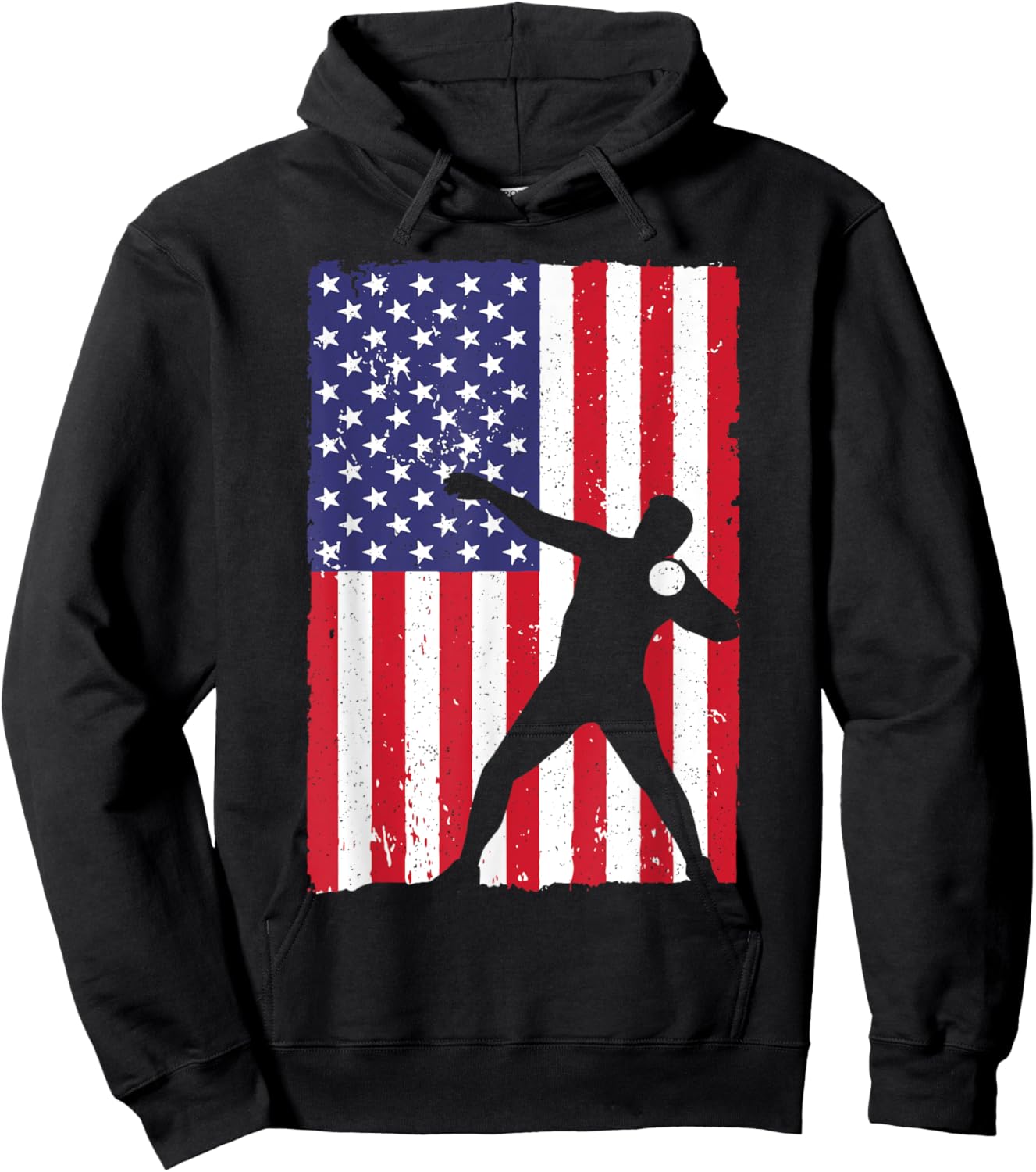 Cool Shot Put Design Women Track And Field Shot Put Hoodie - Hoodie | Black