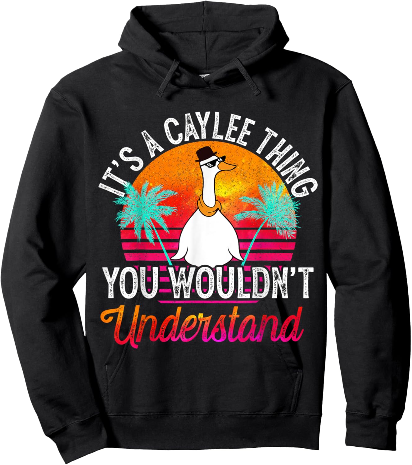 It's A Caylee Thing You Wouldn't Understand Funny Caylee Hoodie - Hoodie | Black