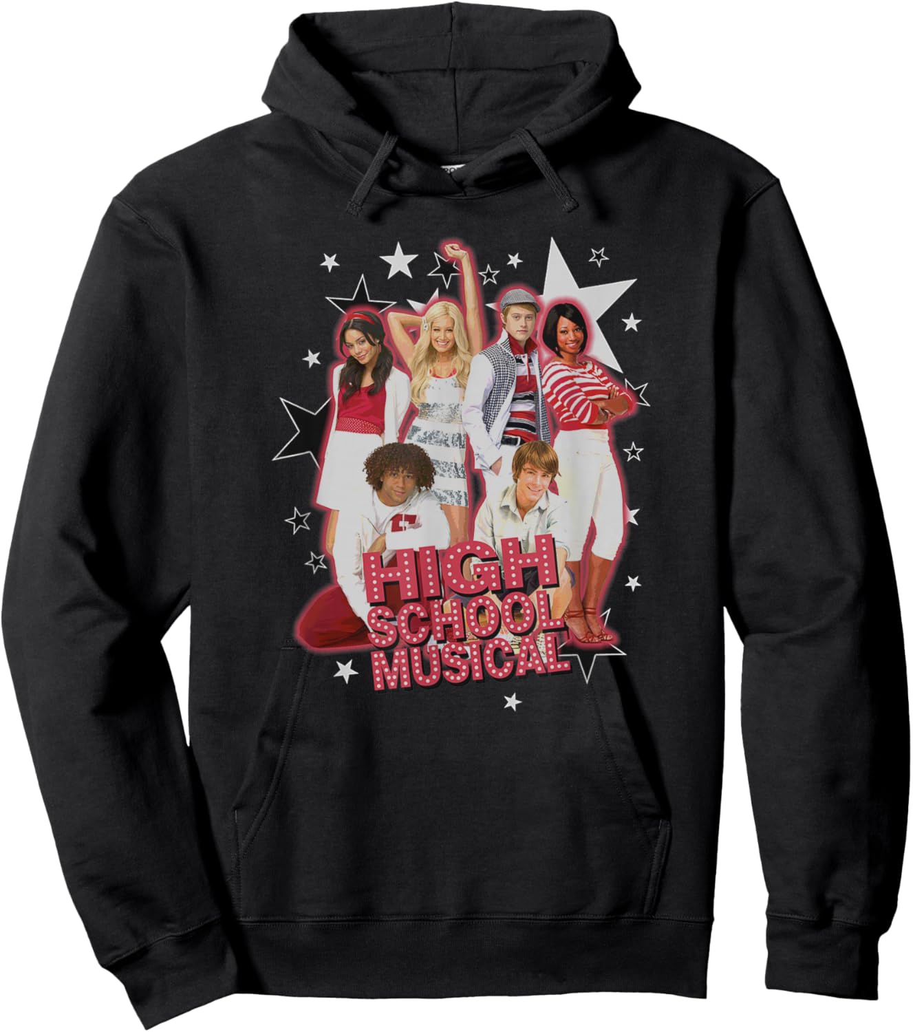 Disney High School Musical The Series Vintage Group Shot Hoodie - Hoodie | Black