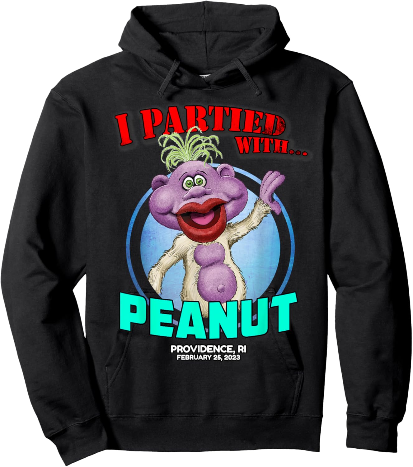 Peanut Providence, RI (2023) Hoodie - Hoodie | Black