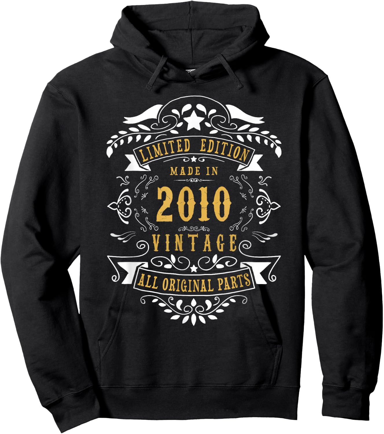 16th Birthday 16 Years Old Girl Boy born 2010 16 Birthday Hoodie - Hoodie | Black