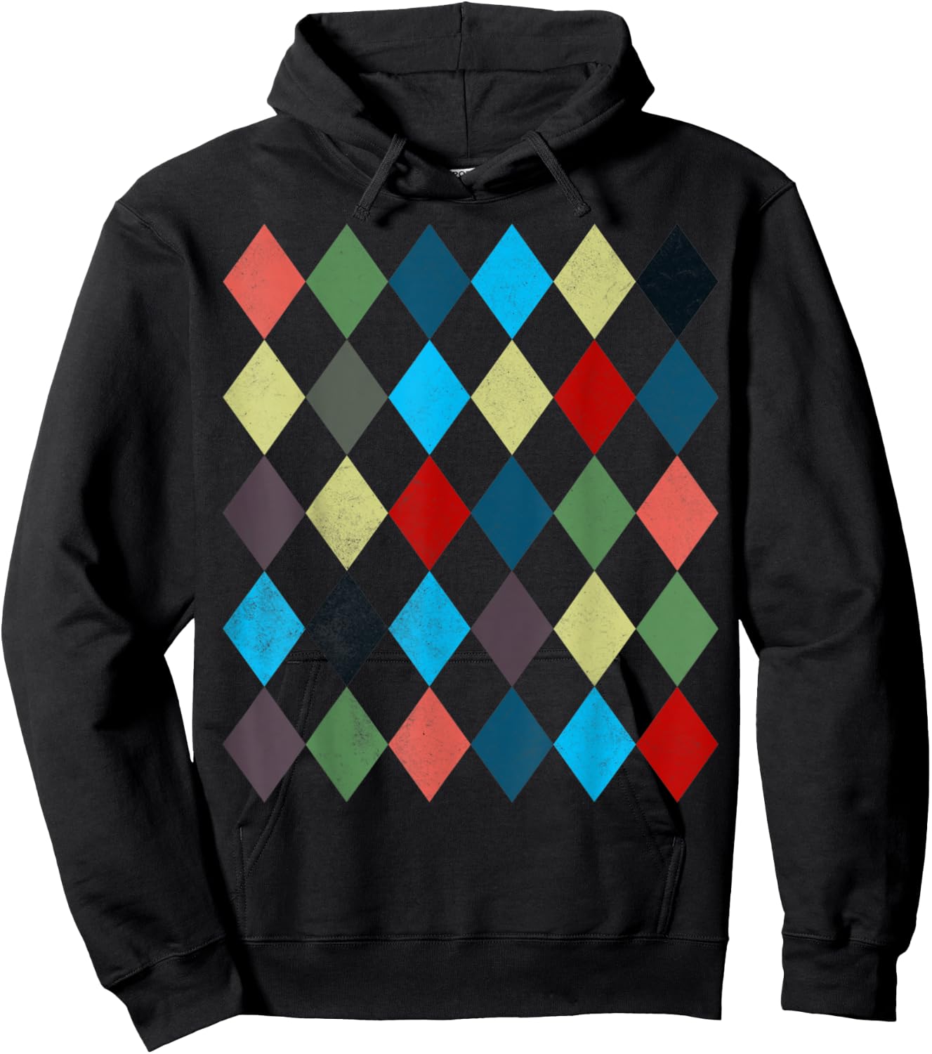 Harlequin Costume for Halloween suit gift Hoodie - Hoodie | Black