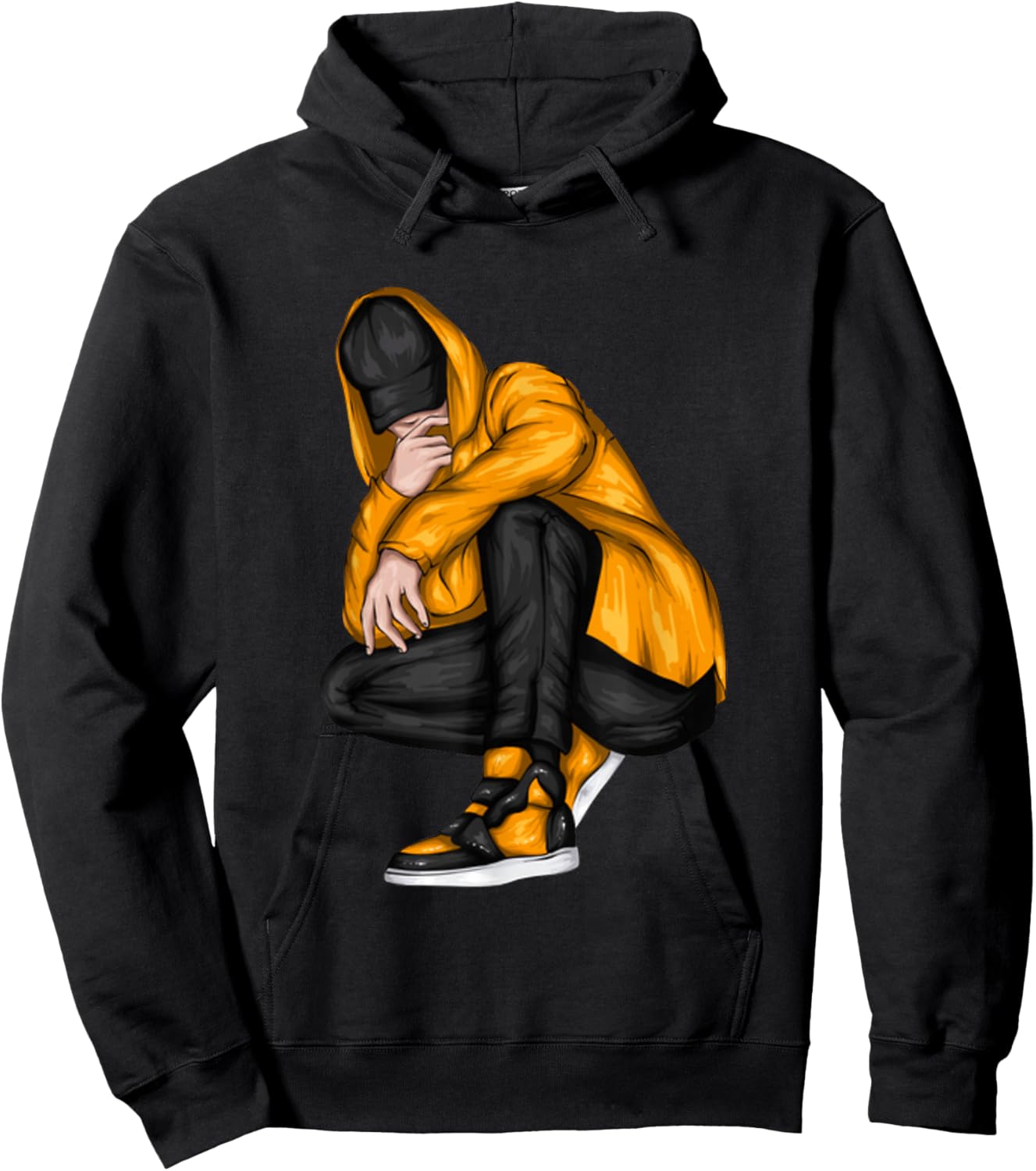 B-Boy Bboying Hip Hop Music Break Dance Hoodie - Hoodie | Black