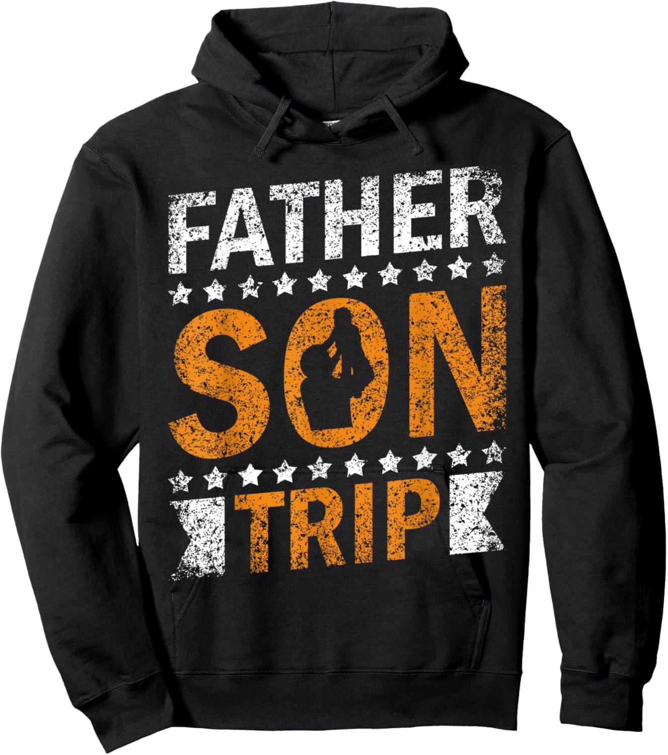 Father Son Trip Father's Day Dad Sons Matching Father Son Hoodie - Hoodie | Black