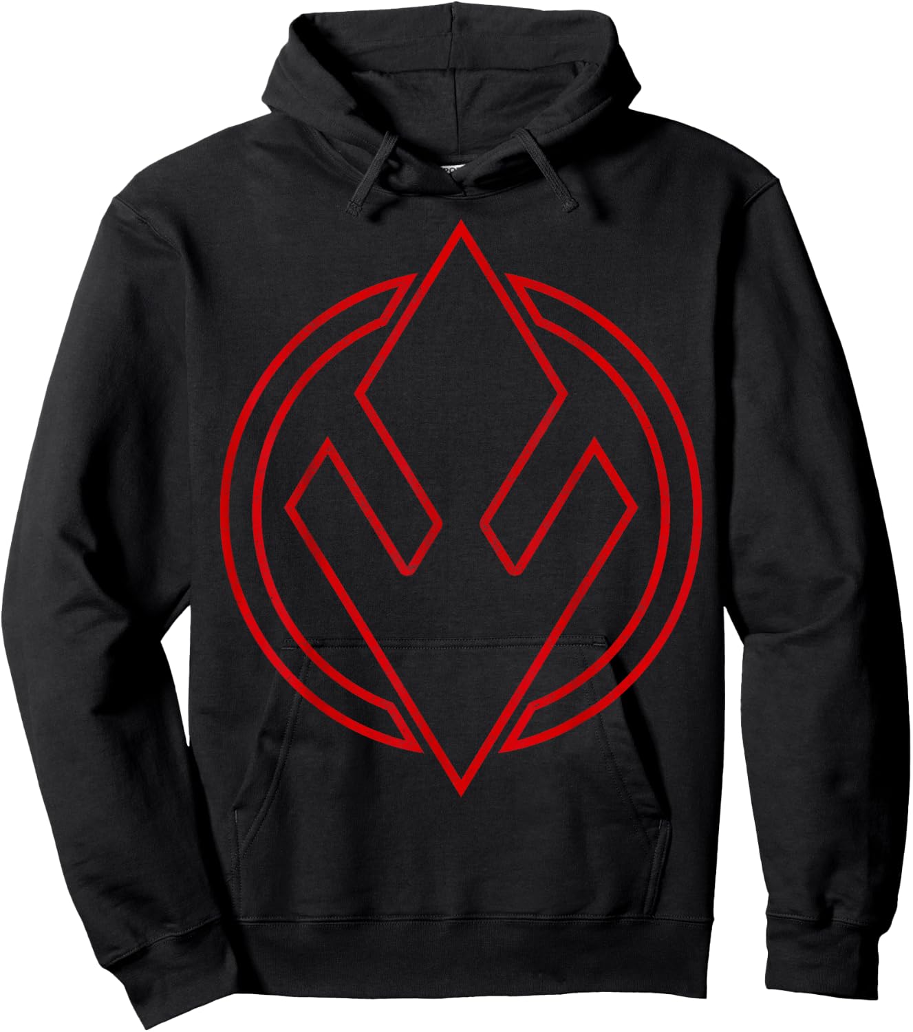 Star Wars The Rise of Skywalker Sith Trooper Symbol Hoodie - Hoodie | Black