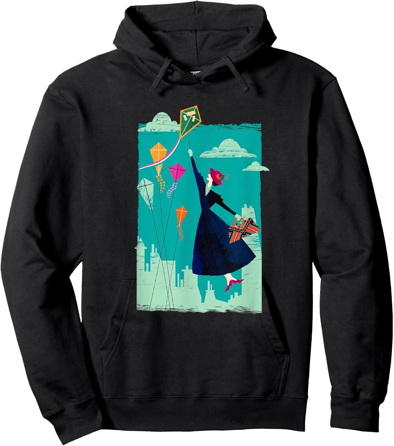 Disney Mary Poppins Returns Kites in The Sky Hoodie - Hoodie | Black