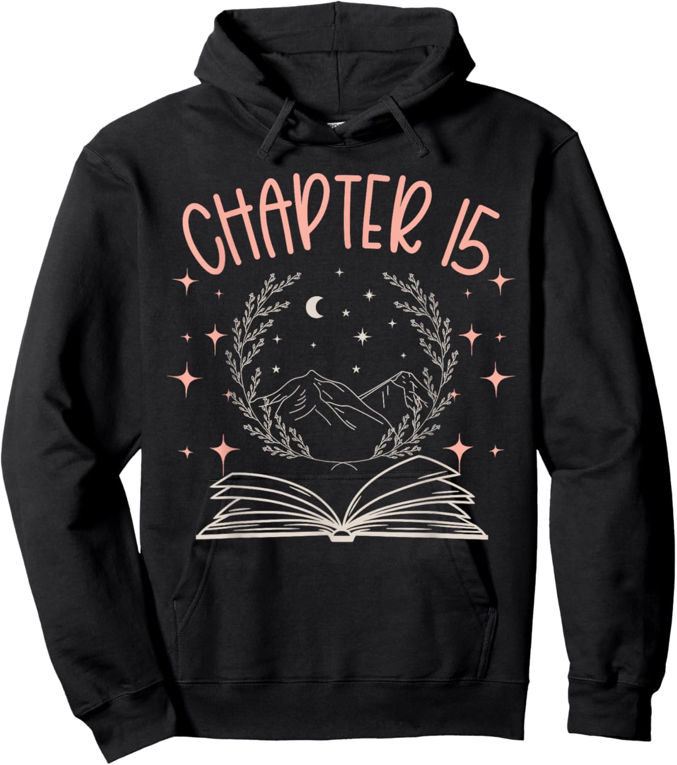 15th Birthday Girls Book Lovers Chapter 15 Its My Birthday Hoodie - Hoodie | Black